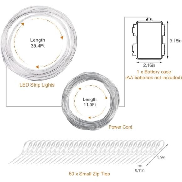 LED Trampoline Lights, Remote Control Trampoline Rim LED Light for Trampoline - Picture 7 of 7